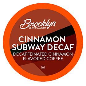 Brooklyn Beans Cinnamon Subway Decaf Coffee 2.0 K-Cup Pods, 40-Count