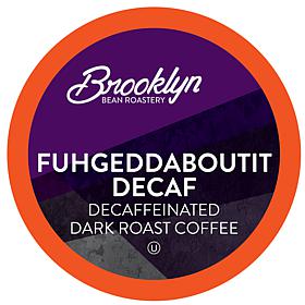 Brooklyn Beans Fuhgeddaboutit Decaf Coffee Pod for 2.0 Keurig 40-Count