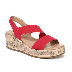 BZees® LifeStride Odette Cork Wedge Sandals
