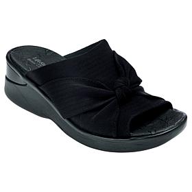 Bzees Sandbar Machine Washable Stretch Fabric Knotted Sandal