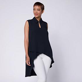 C Wonder Hi Low Hem Tank Blouse