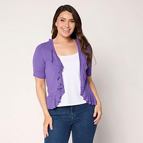 C Wonder Ruffle Cardigan