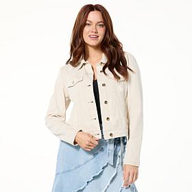 C Wonder Wonder Stretch Puff-Shoulder Jacket