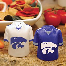 Ceramic Salt and Pepper Shakers - Kansas State Wildcats