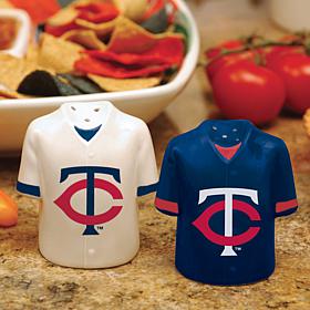 Ceramic Salt and Pepper Shakers - Minnesota Twins
