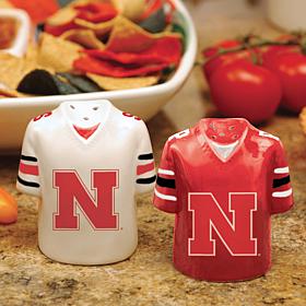 Ceramic Salt and Pepper Shakers - Nebraska