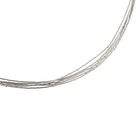 Chaco Canyon 5-Strand "Liquid Silver" 20" Necklace