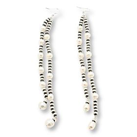 Chaco Canyon Freshwater Pearl Shoulder Duster Dangle Earrings