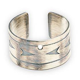 Chaco Canyon Sterling Silver Arrowhead Ear Cuff