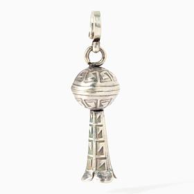 Chaco Canyon Sterling Silver Squash Blossom Charm