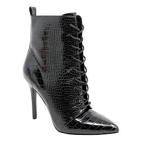 Charles By Charles David Passe Stiletto Heel Lace-up Bootie