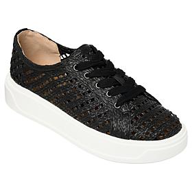 Charles by Charles David Reason Raffia Platform Sneaker