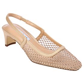 Charles by Charles David Shine Rhinestone Slingback Pump