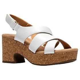 Clarks Collection Nerisa Grace Modern Casual Wedge Sandal