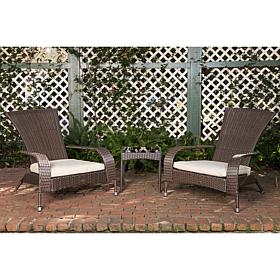 Coconino Wicker Chat Set