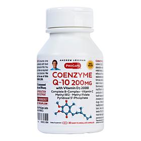 CoEnzyme Q-10 200 with Vitamin D3-2000 - 30 Capsules