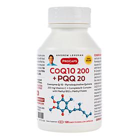 CoEnzyme Q10 200 + PQQ 20 - 120 Capsules