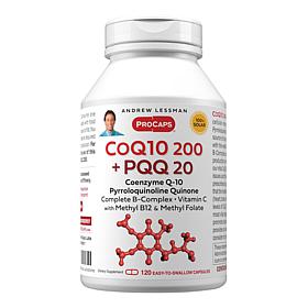 CoEnzyme Q10 200 + PQQ 20 - 120 Capsules
