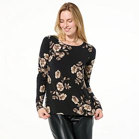 Colleen Lopez Long Sleeve Crew Neck Top