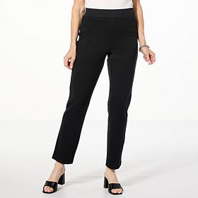 Colleen Lopez Perfect 10 Slim-Leg Ponte Pant