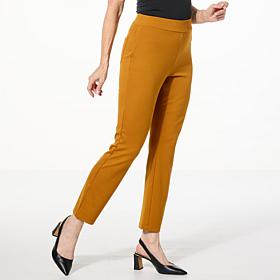 Colleen Lopez Perfect 10 Slim-Leg Ponte Pant