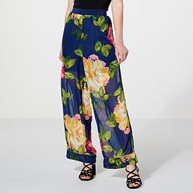 Colleen Lopez Short-Lined Chiffon Pant 
