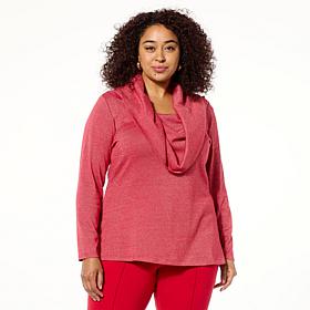 Colleen Lopez Super Soft Convertible Shimmer Sweater