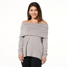 Colleen Lopez Super Soft Convertible Shimmer Sweater