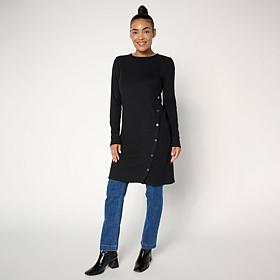 Colleen Lopez Sweater Knit Drama Top