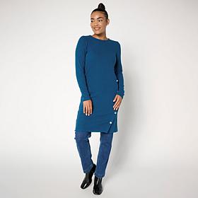 Colleen Lopez Sweater Knit Drama Top