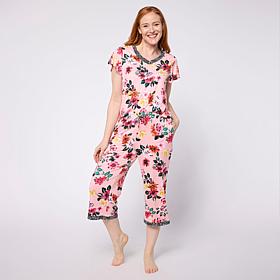 Comfort Code Soft & Light V-Neck and Capri Pant PJ Set