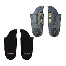 ComfyWalk 2-Pair Men's Insoles