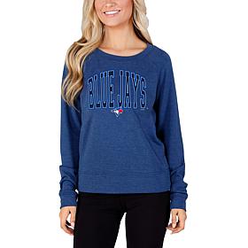 Concepts Sport Mainstream Ladies Knit Long Sleeve Top - Blue Jays