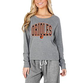 Concepts Sport Mainstream Ladies Knit Long Sleeve Top - Orioles