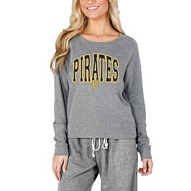 Concepts Sport Mainstream Ladies Knit Long Sleeve Top - Pirates