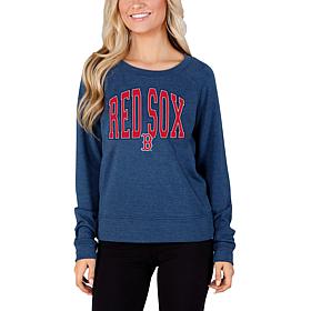 Concepts Sport Mainstream Ladies Knit Long Sleeve Top - Red Sox