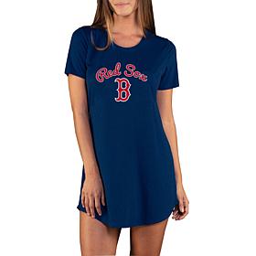 Concepts Sport Marathon Ladies Knit Nightshirt - Red Sox