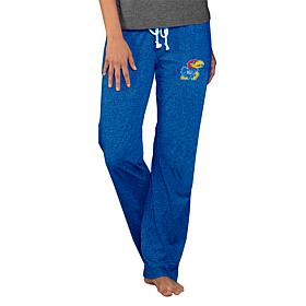 Concepts Sport Officially Licensed NCAA Quest Ladies' Pant - Kansas