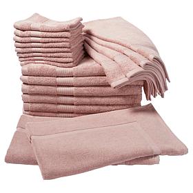 Concierge Collection 100% Cotton 20-piece Bath Towel Set 