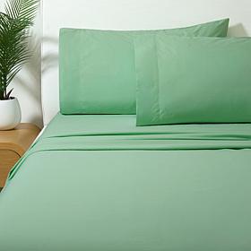 Concierge Collection 4-piece Cotton Coastal Sheet Set 