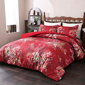 Concierge Collection Floral Comforter Set 