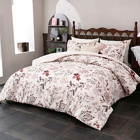 Concierge Collection Printed Velvet Comforter Set