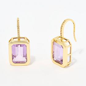 Connie Craig Caroll Octagon Leverback Earrings