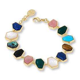 Connie Craig Carroll Jewelry Becca Linked Gemstone Bracelet