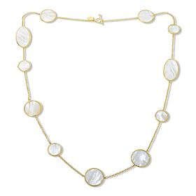 Connie Craig Carroll Jewelry Georgia 38" Shell Station Necklace
