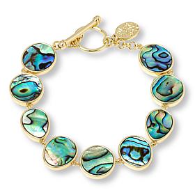 Connie Craig Carroll Jewelry Laurel Shell Tennis Bracelet