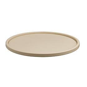 Contempo 14" Round Serving Tray With 1/2" Rim