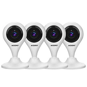 Contixo XODO E4 1080p Indoor Wi-Fi Camera 4-pack