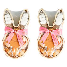 Cookies Con Amore 2pk 1lb. Cookie-Filled Bunny Baskets