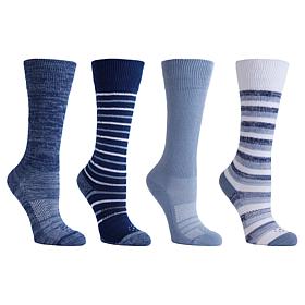 Copper Life 4-pack Infrared and Ultraguard Over-the-Calf Socks
